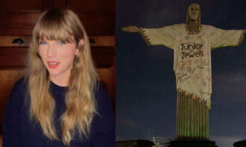 Homenagem a Taylor Swift no Cristo Redentor divide opiniões